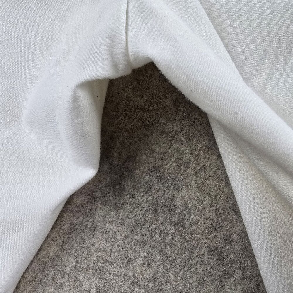 Dressbarn Petite Womens Straight Leg White Dress Pants Size 12 Lightweight - Picture 5 of 8